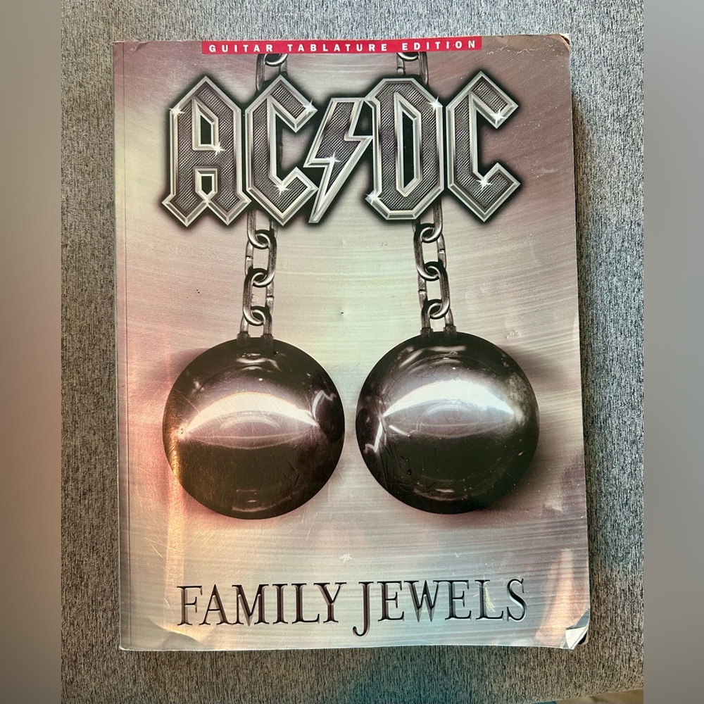 AC/DC Family Jewels Guitar Tablature Edition Sheet Music